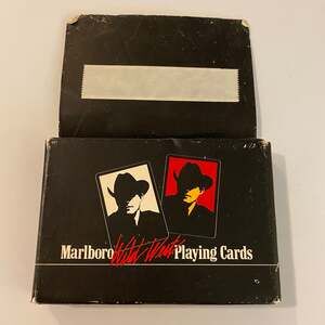 Marlboro Wild West Playing Cards